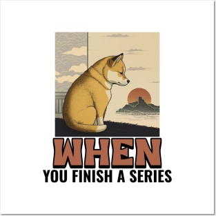 When you finish series... Posters and Art